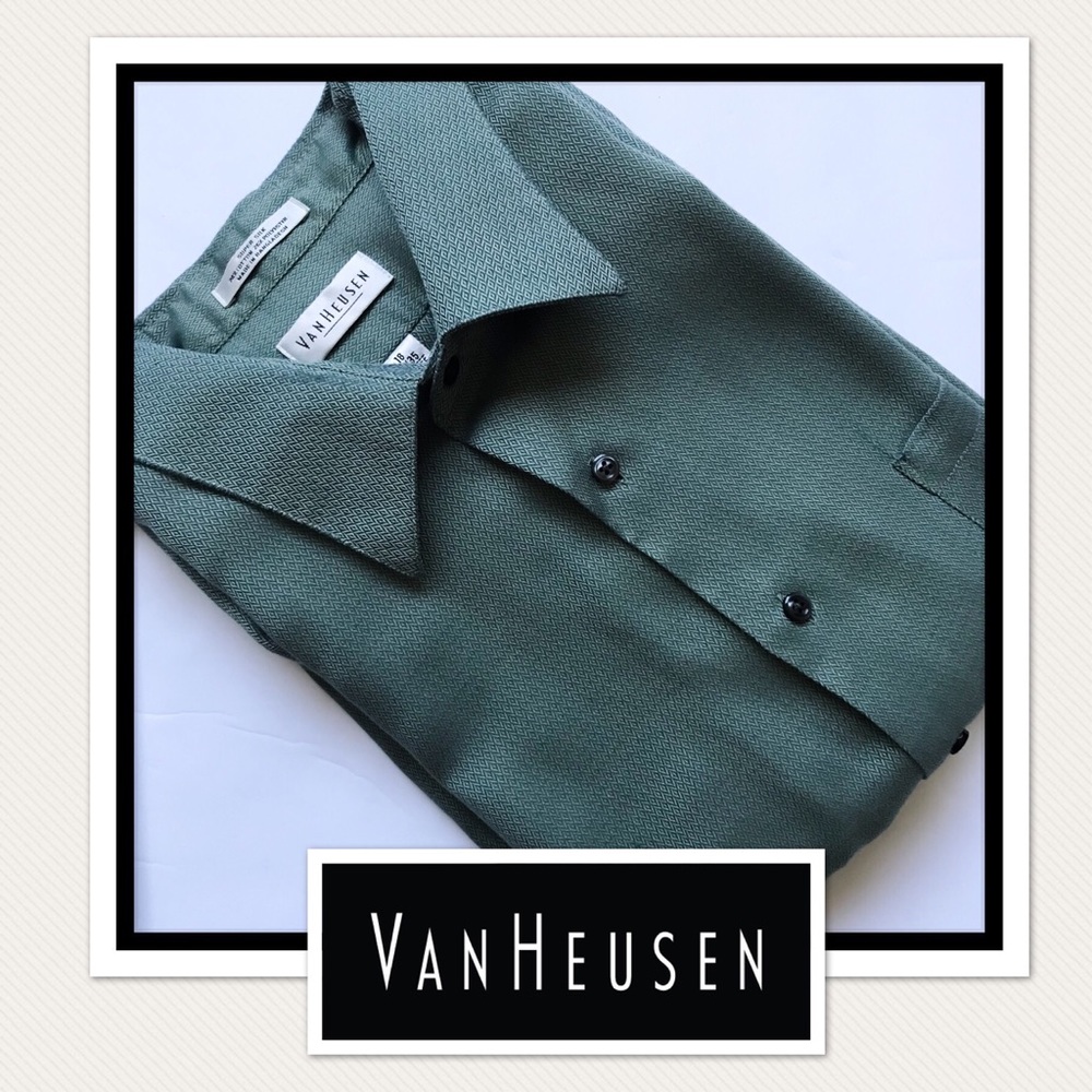 Men XXL Super Silk Button Down Dress Shirt